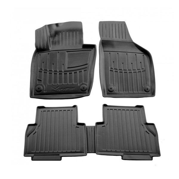 Kumi 3D matot SEAT Alhambra II 7N 2010-2020, 5 pc. / musta / 5024365 / kohotetut reunat