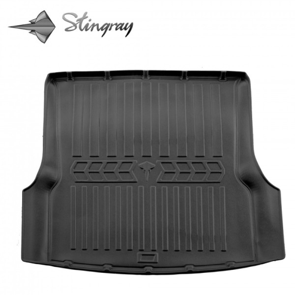 Kumi 3D runko matto TESLA Model S 2012-2021 (rear trunk 5 seats) / 6050071 / kohotetut reunat